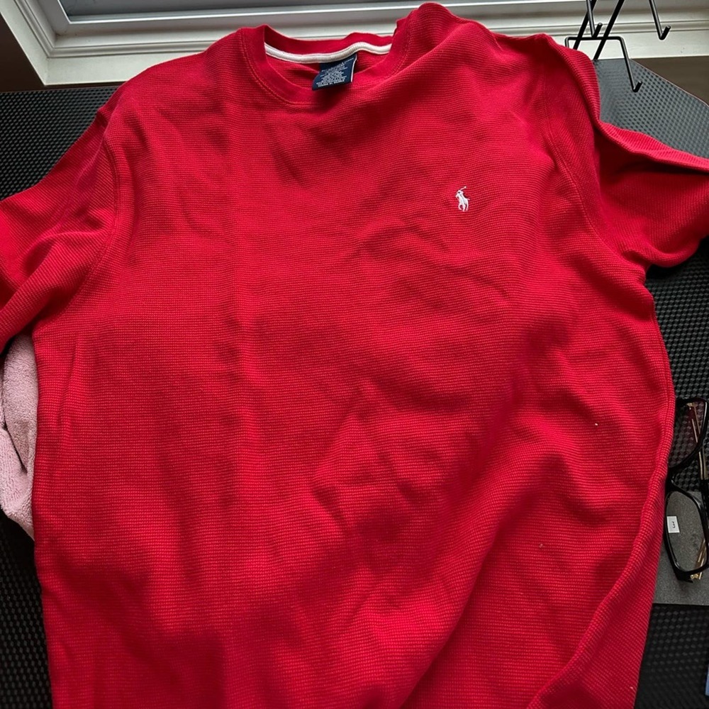 Red Polo Ralph Lauren Pullover sweater XXL